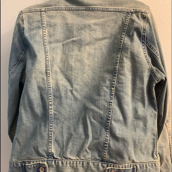 Merona blue jean jacket size med euc - Picture 2 of 3